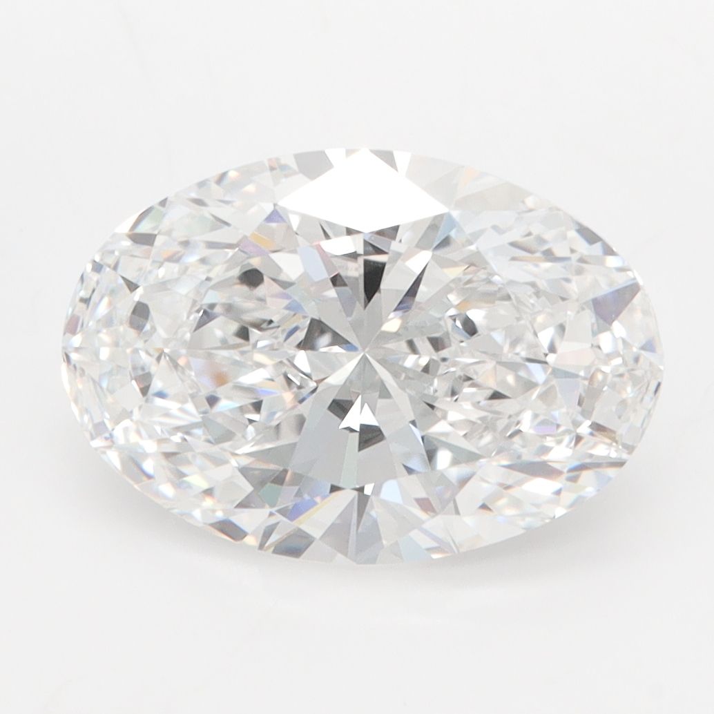 3.31ct Oval D IF Lab-Grown Diamond
