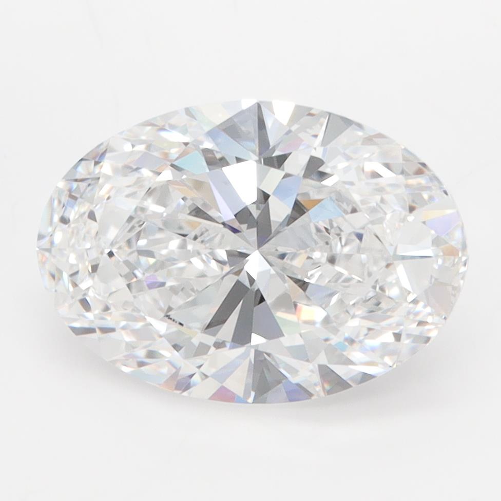 3.08ct Oval D VVS1 Lab-Grown Diamond