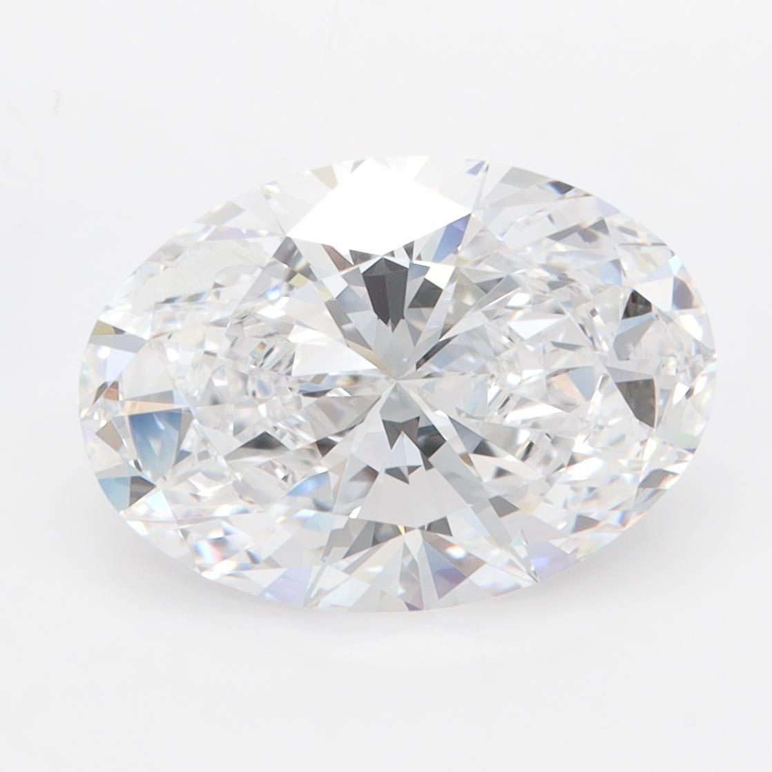 4.09ct Oval D IF Lab-Grown Diamond