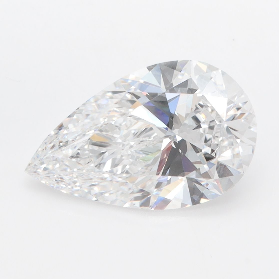 3.04ct Pear D IF Lab-Grown Diamond