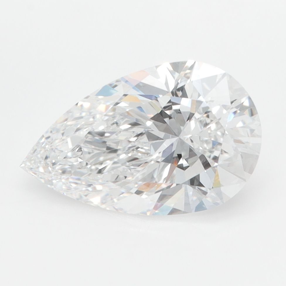 2.07ct Pear D IF Lab-Grown Diamond