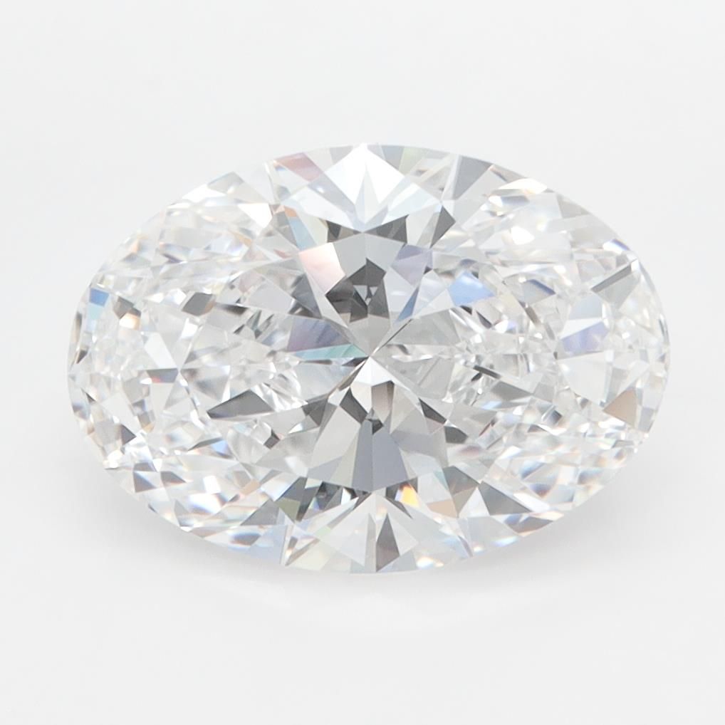 3.1ct Oval D IF Lab-Grown Diamond