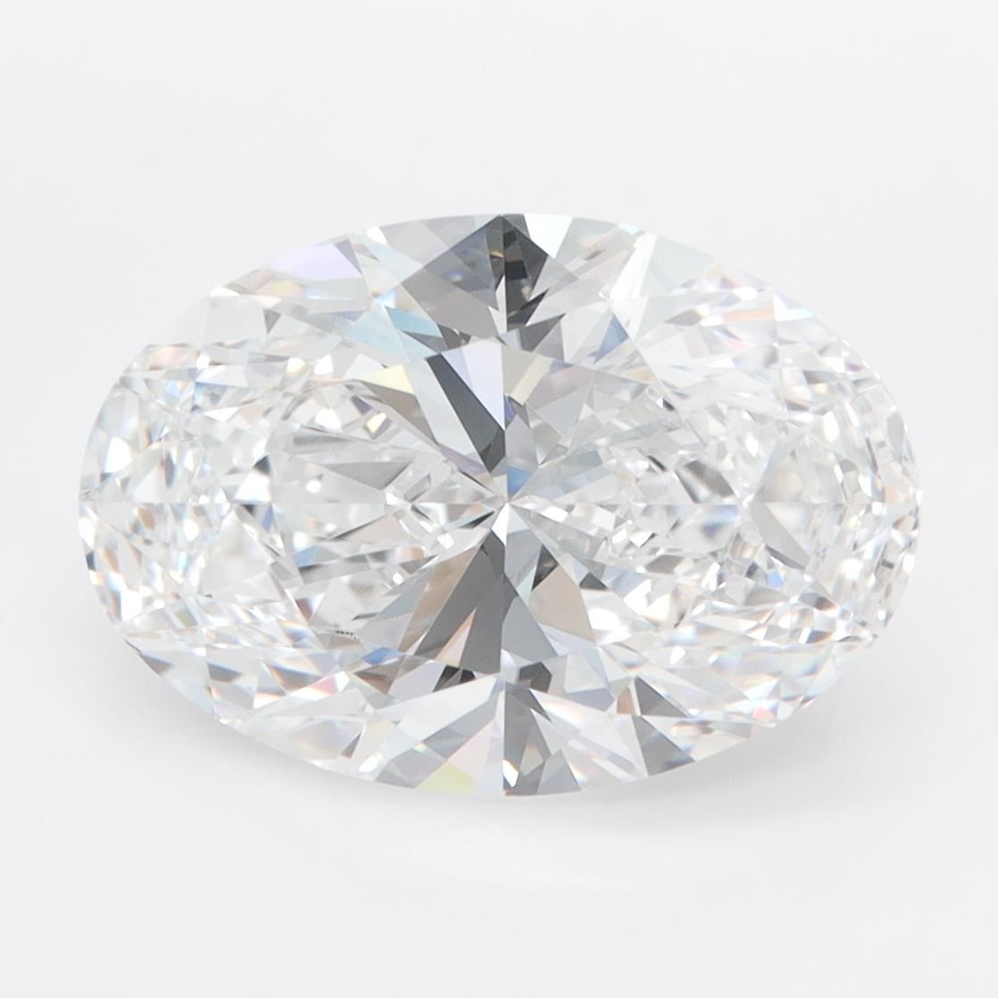 4.06ct Oval D IF Lab-Grown Diamond