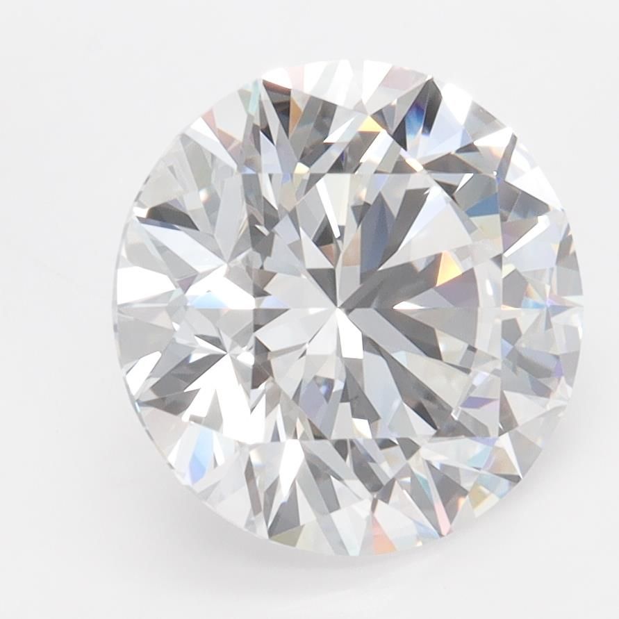 3.65ct Round D VVS1 Lab-Grown Diamond