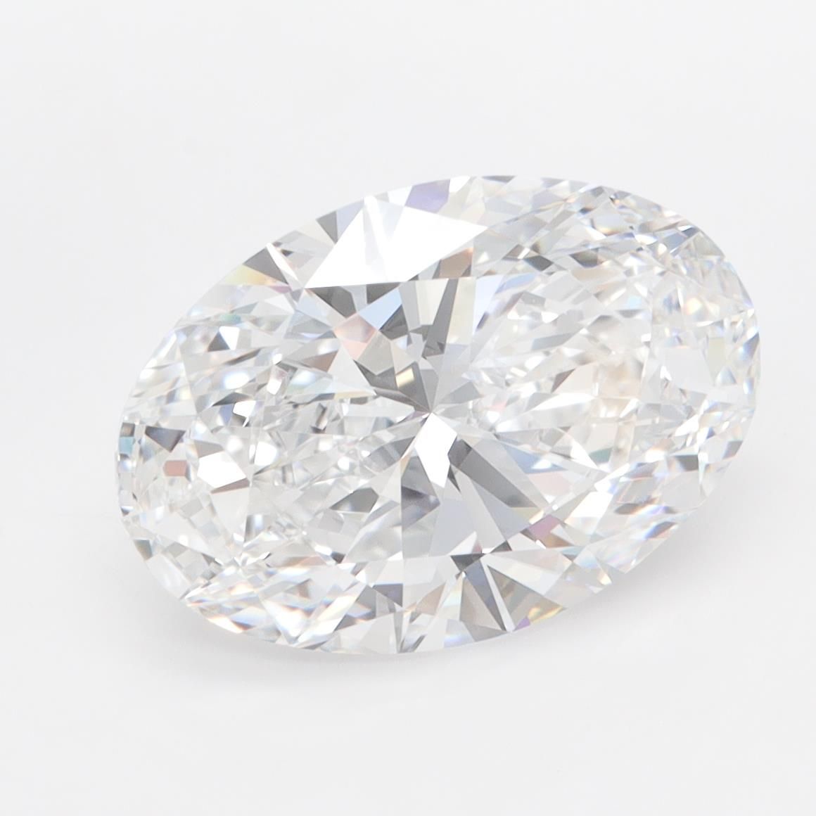 4.08ct Oval D IF Lab-Grown Diamond