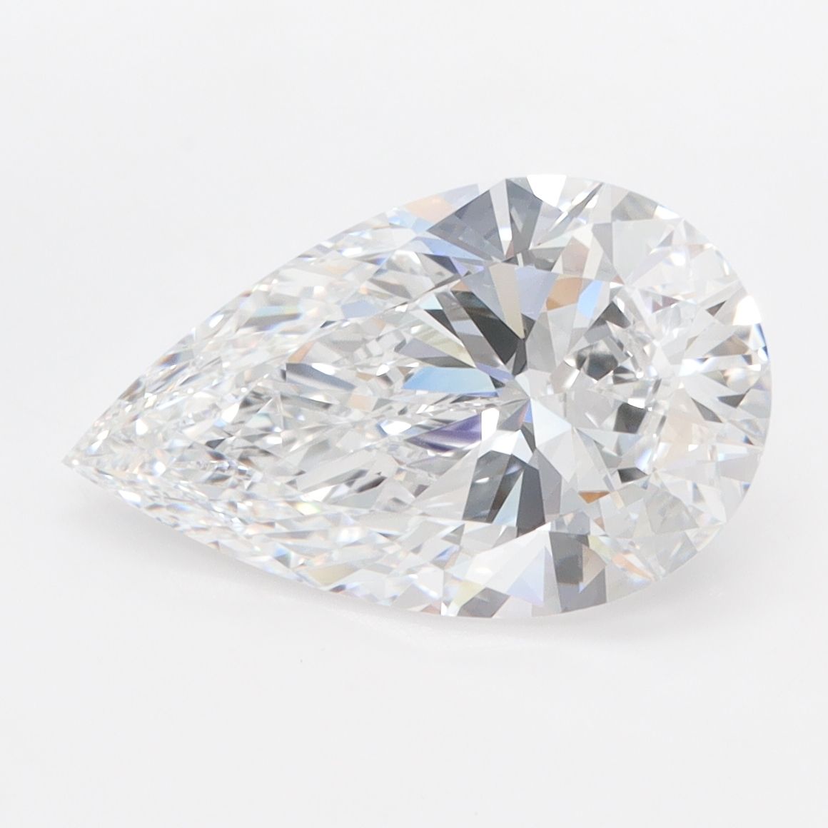 3.27ct Pear D IF Lab-Grown Diamond