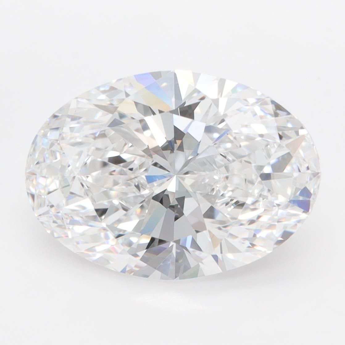 4.56ct Oval D IF Lab-Grown Diamond