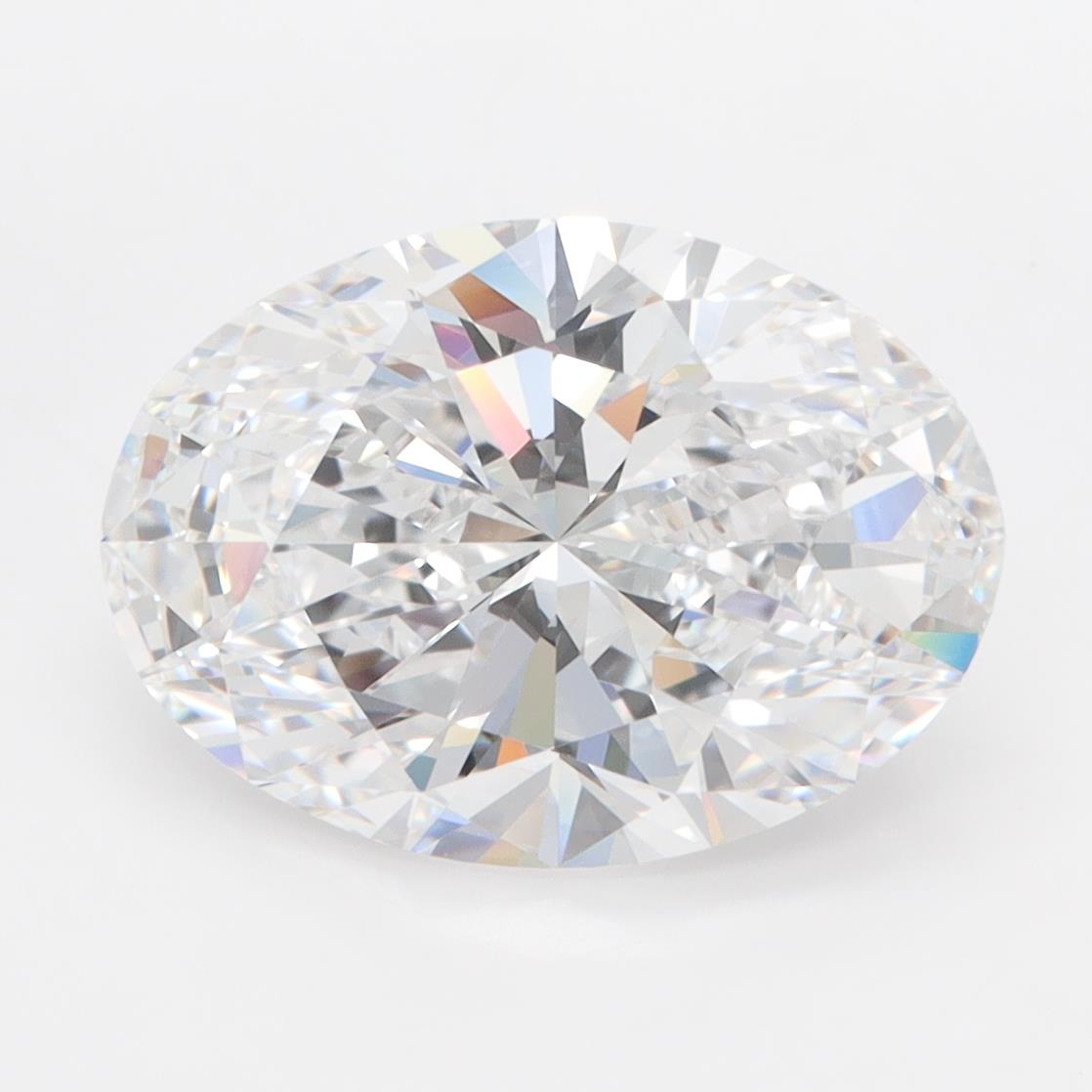 4.28ct Oval D IF Lab-Grown Diamond