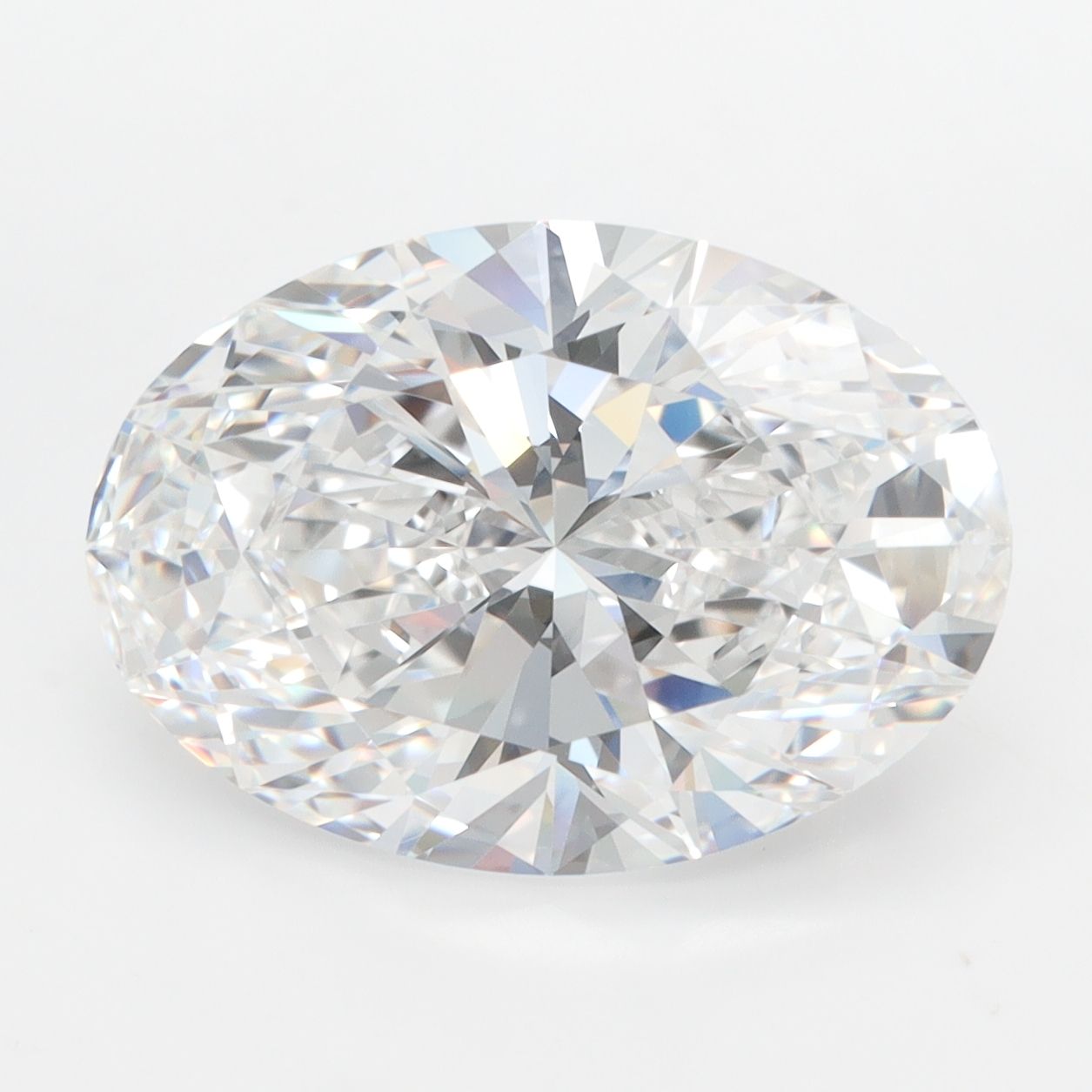 6.28ct Oval D VVS1 Lab-Grown Diamond