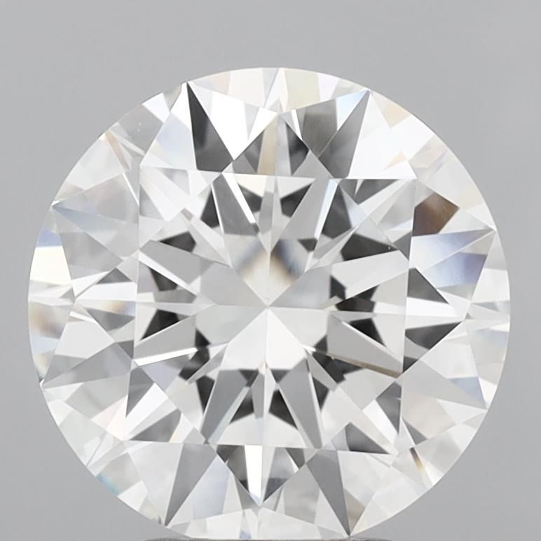 3.74ct Round E VVS2 Lab-Grown Diamond