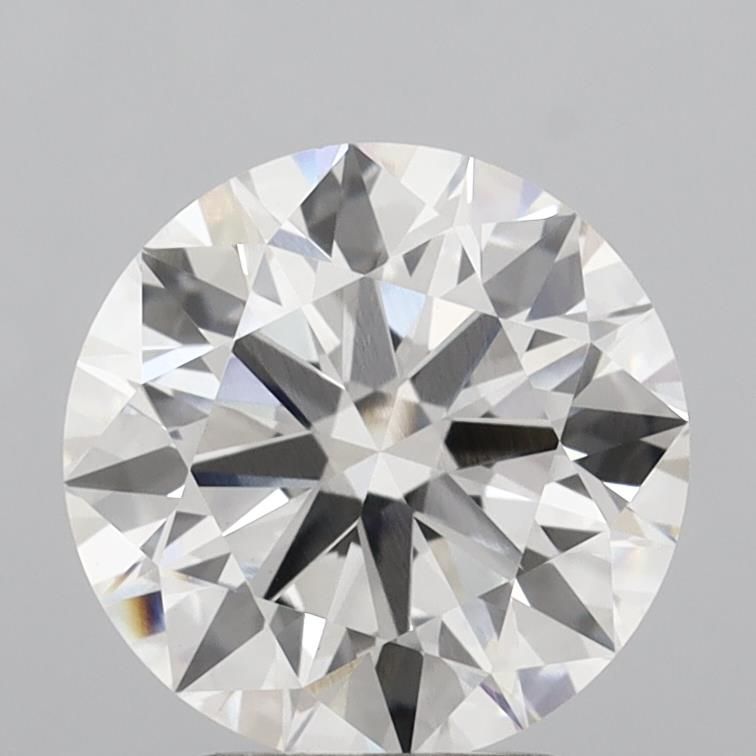 3.22ct Round F VVS2 Lab-Grown Diamond
