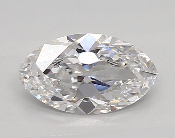 0.81ct Moval D VVS2 Lab-Grown Diamond