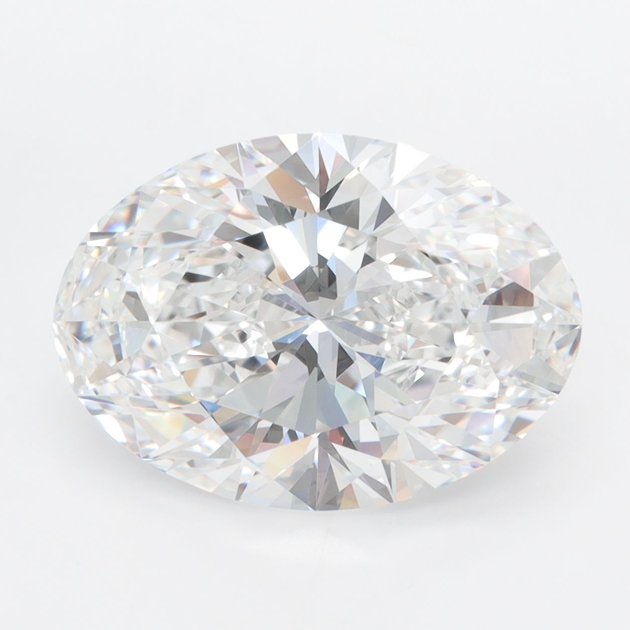 6.06ct Oval D VVS1 Lab-Grown Diamond