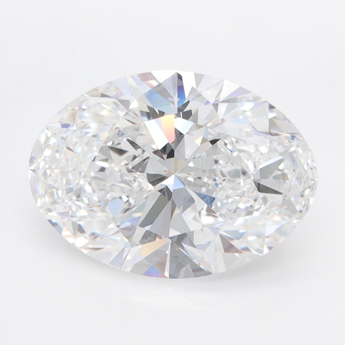 4.26ct Oval D FL Lab-Grown Diamond