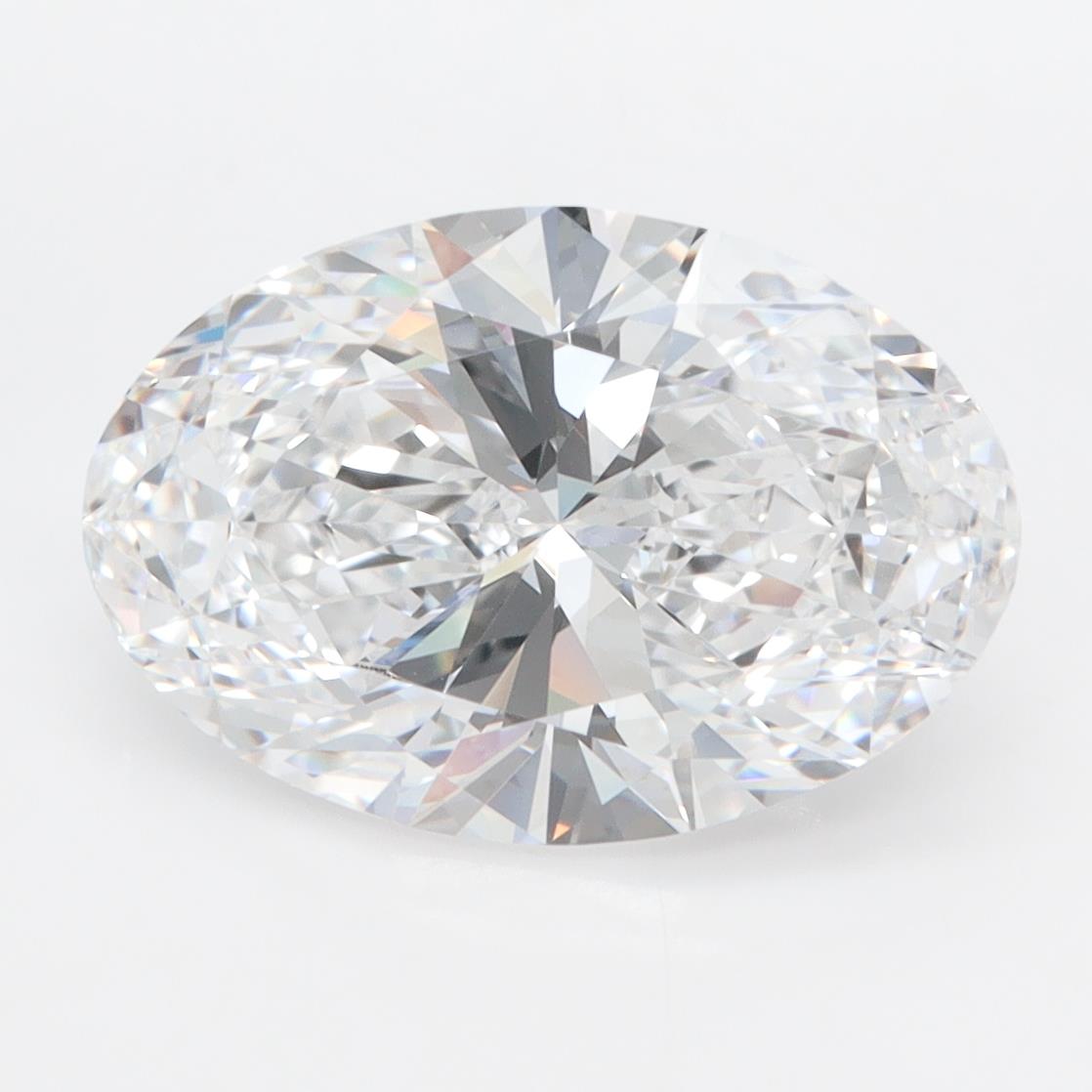 4.1ct Oval D FL Lab-Grown Diamond