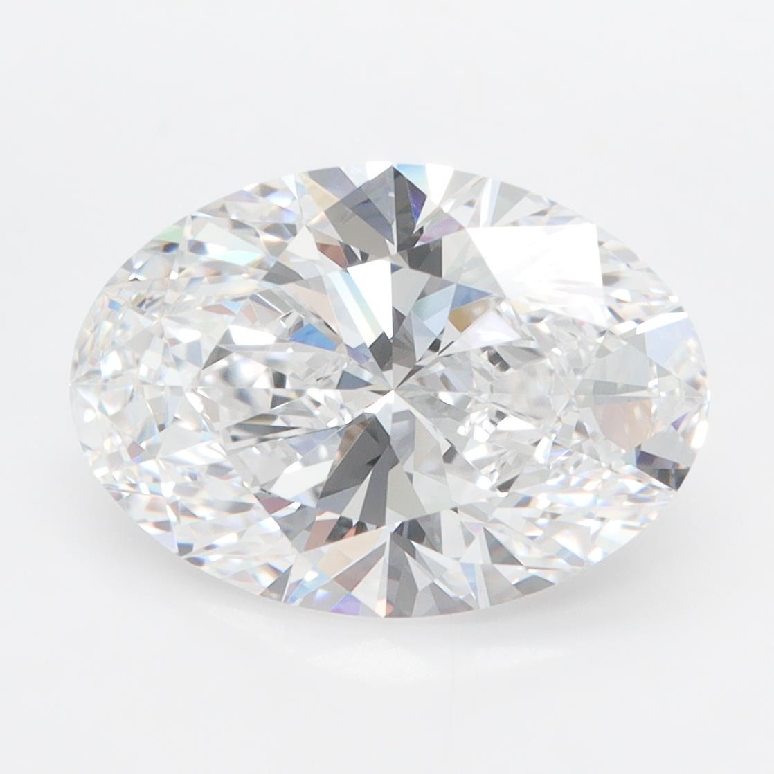 4.09ct Oval D FL Lab-Grown Diamond