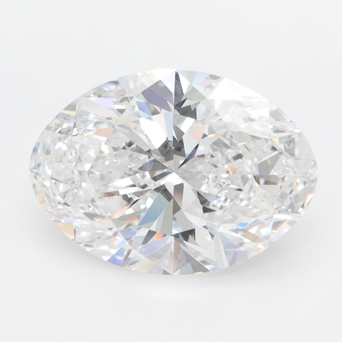 4.26ct Oval D FL Lab-Grown Diamond