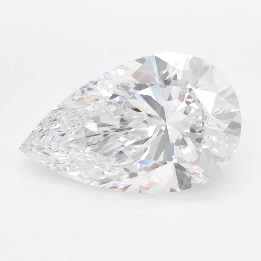 3.01ct Pear D FL Lab-Grown Diamond