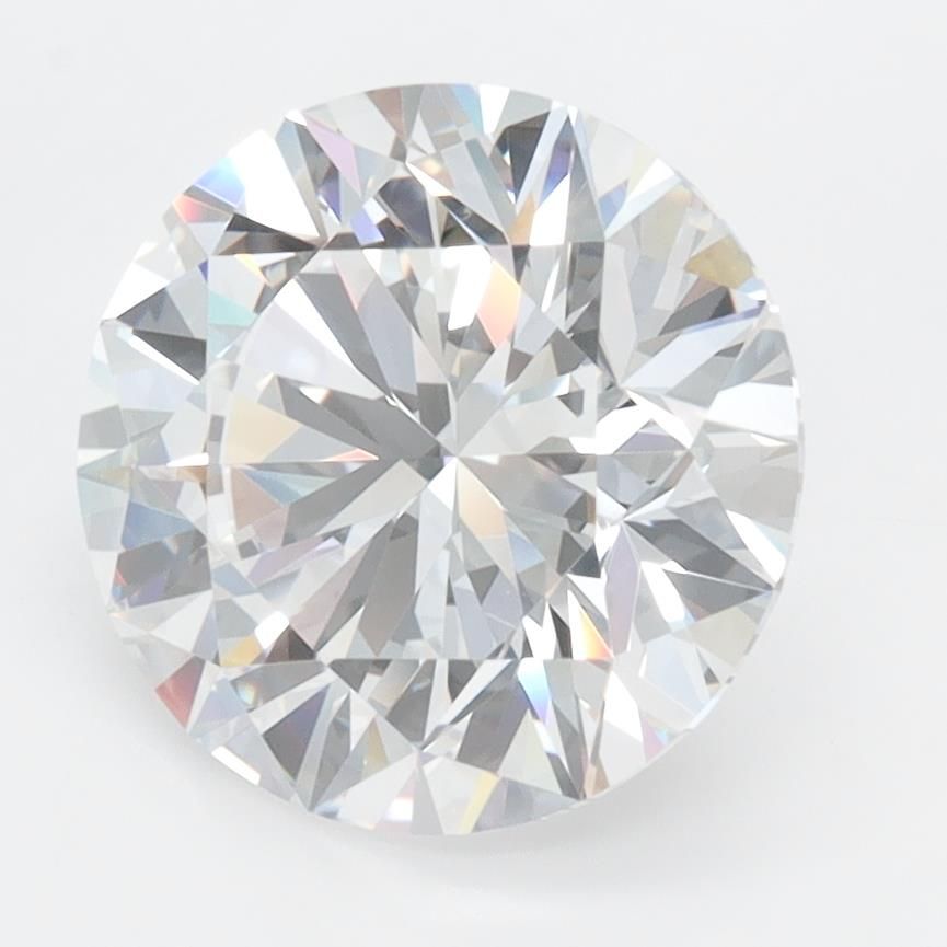 3.26ct Round D IF Lab-Grown Diamond