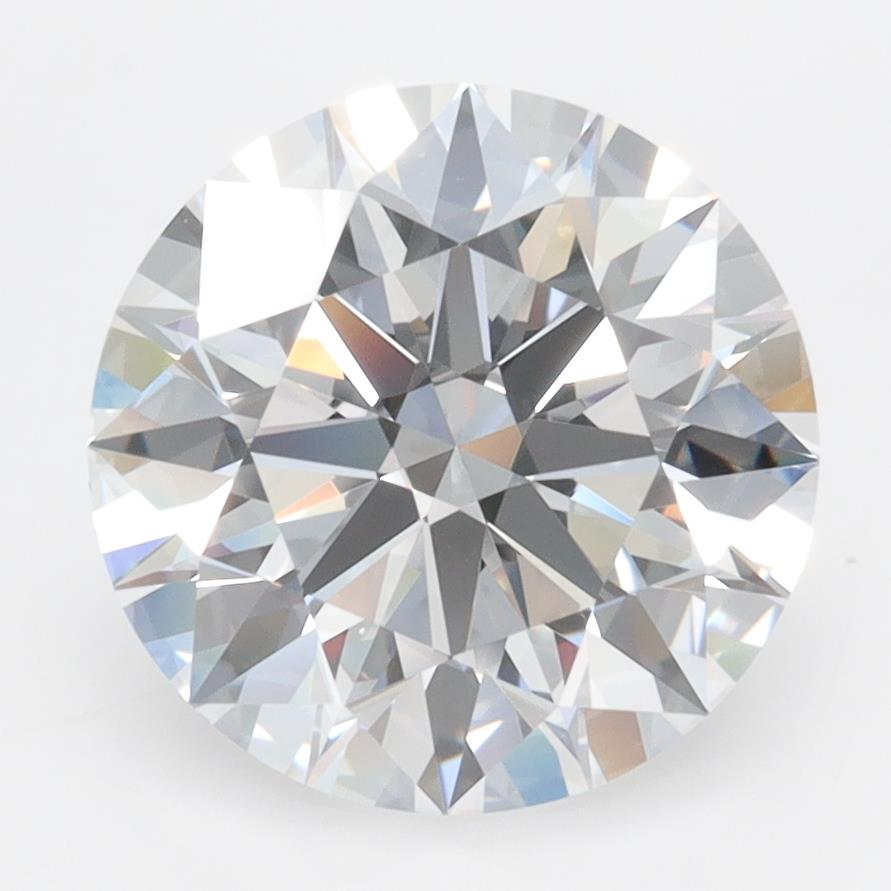 3.82ct Round D FL Lab-Grown Diamond