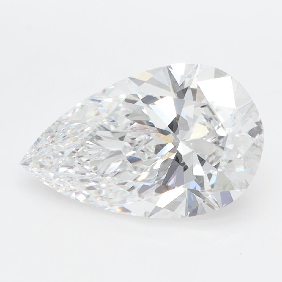 2.1ct Pear D IF Lab-Grown Diamond