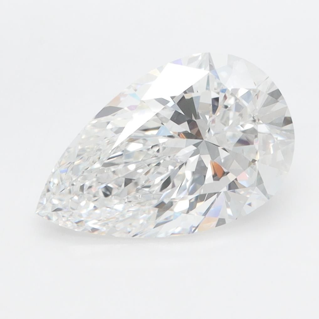 2.54ct Pear D IF Lab-Grown Diamond