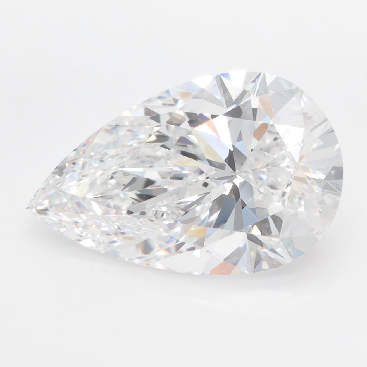 5.05ct Pear D IF Lab-Grown Diamond