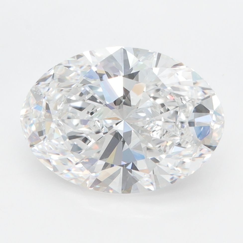 3ct Oval D VVS1 Lab-Grown Diamond