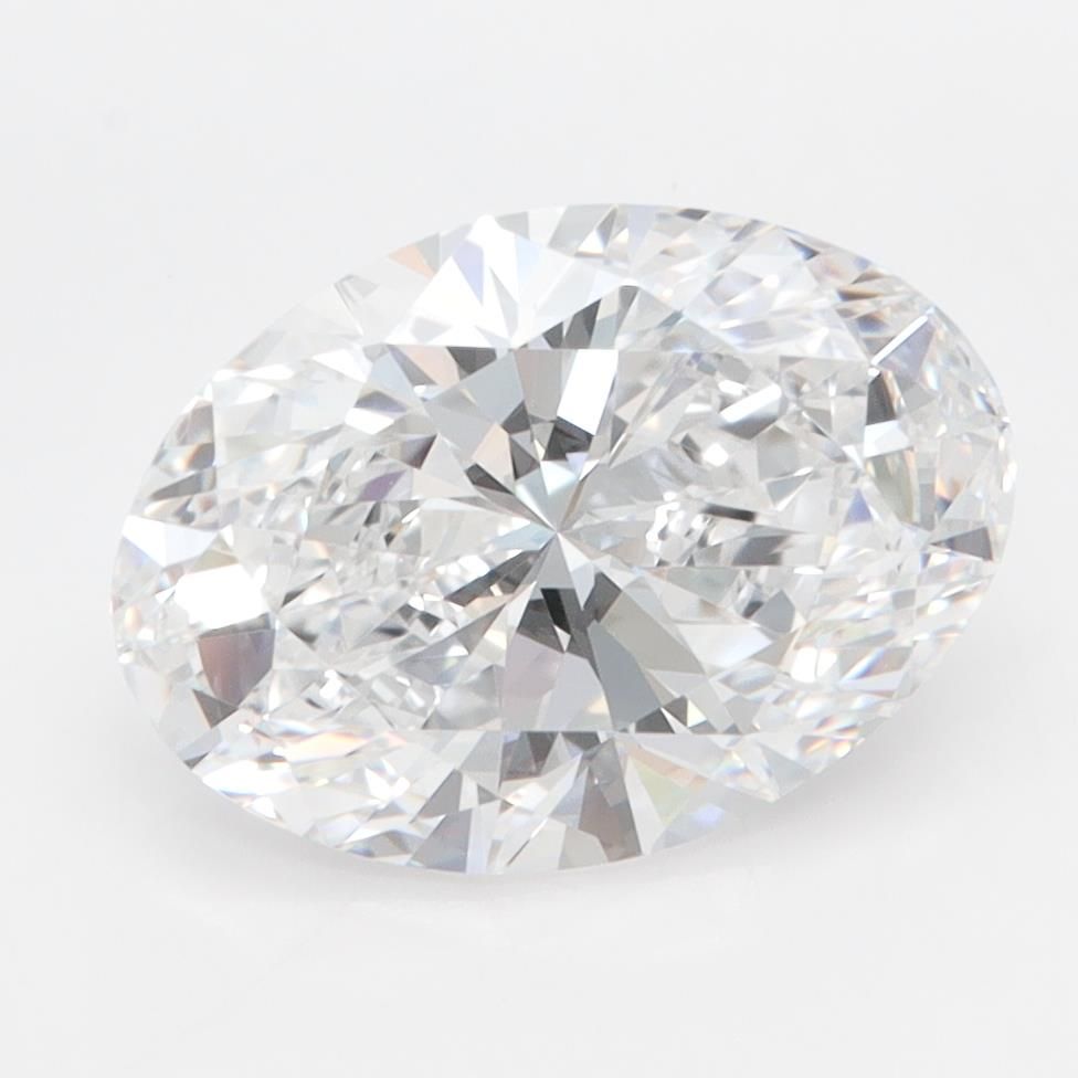 3ct Oval D VVS1 Lab-Grown Diamond