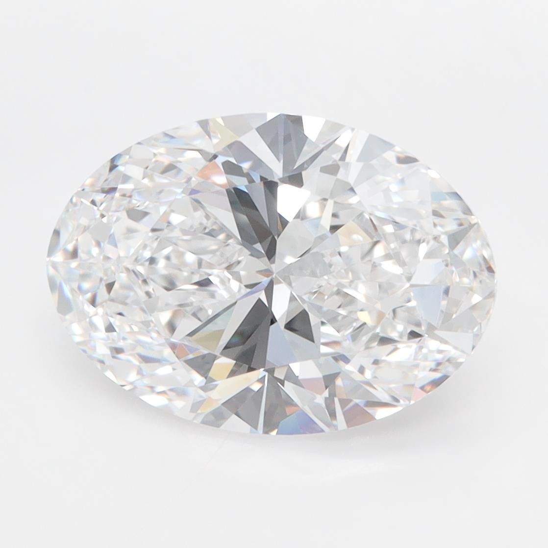 4ct Oval D IF Lab-Grown Diamond