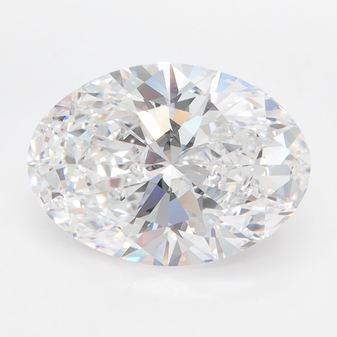 4.36ct Oval D IF Lab-Grown Diamond