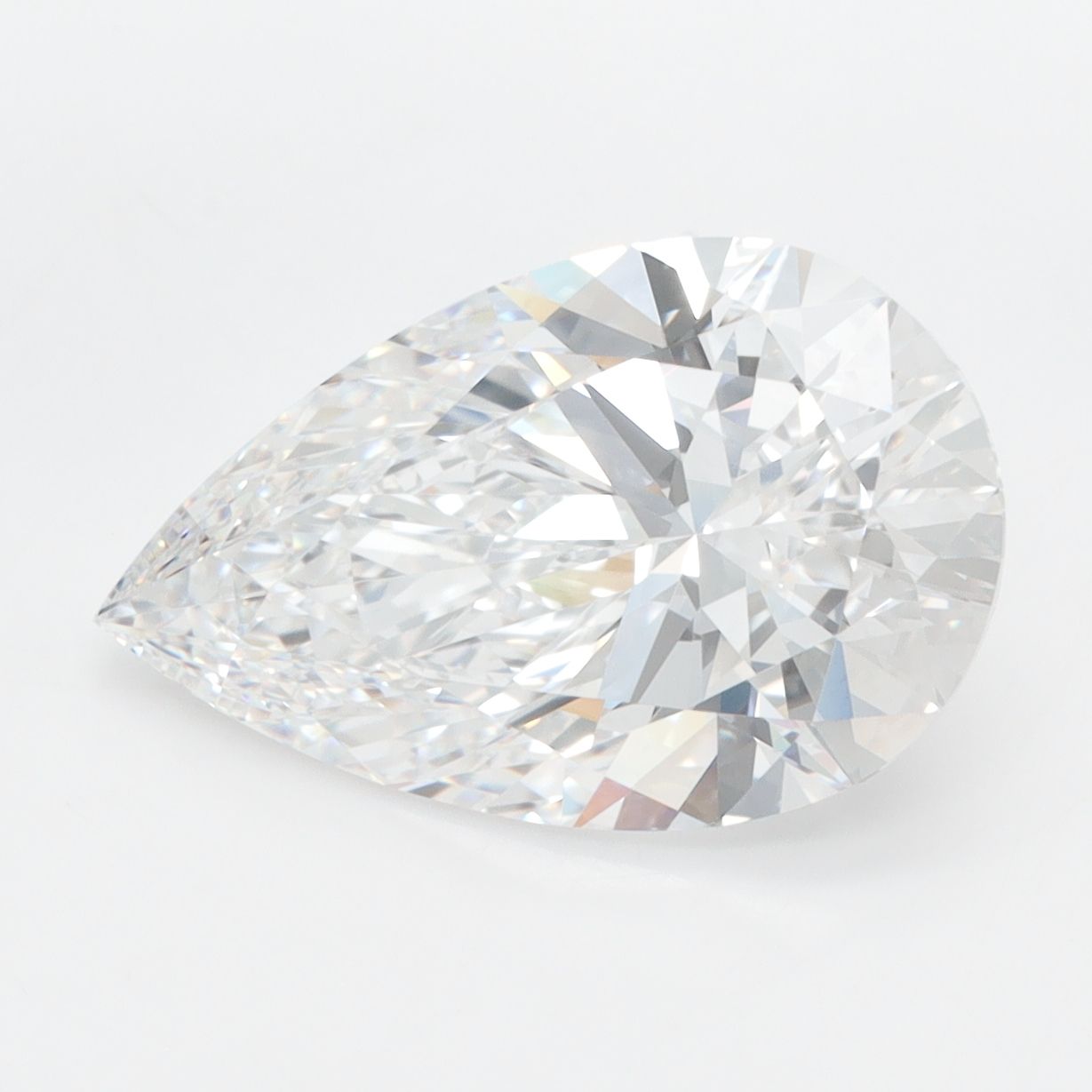 4.3ct Pear D IF Lab-Grown Diamond