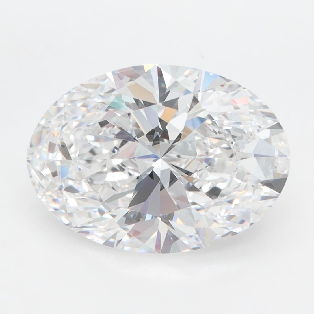 4.08ct Oval D IF Lab-Grown Diamond