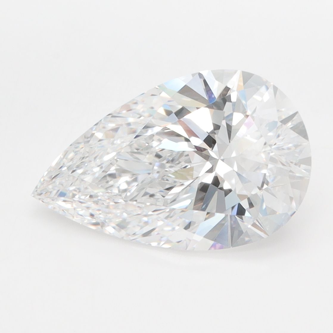 3.09ct Pear D IF Lab-Grown Diamond