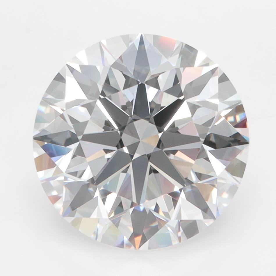 4.09ct Round D IF Lab-Grown Diamond