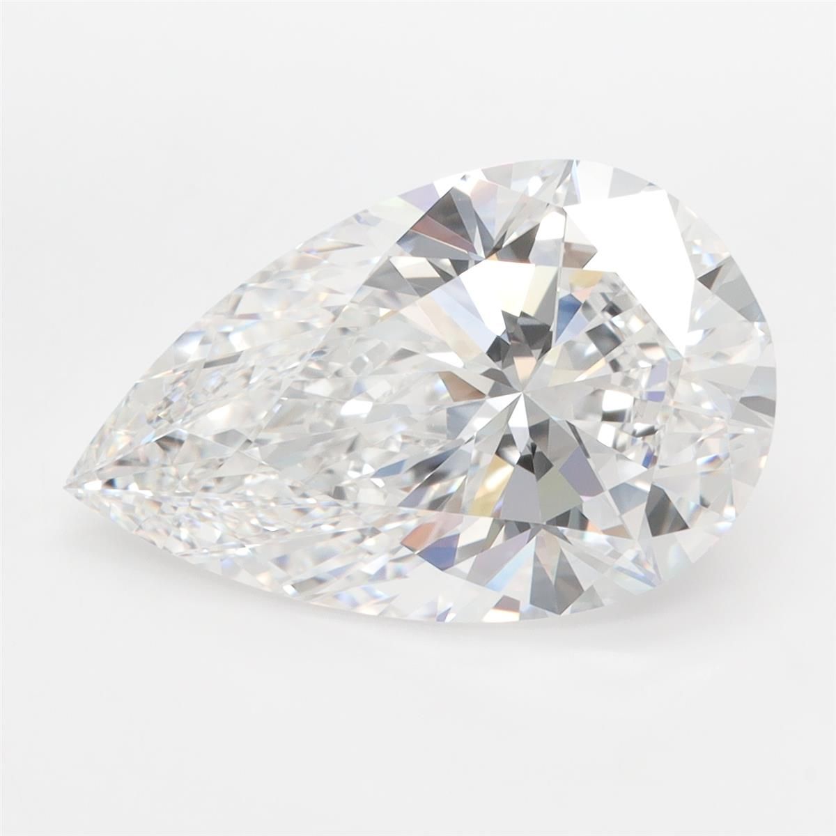 6.51ct Pear E IF Lab-Grown Diamond