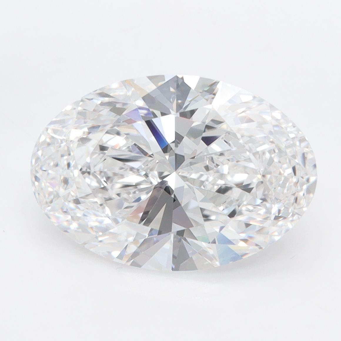 4.26ct Oval E IF Lab-Grown Diamond