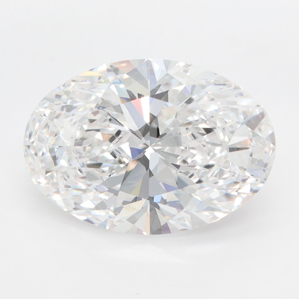 5.08ct Oval D IF Lab-Grown Diamond