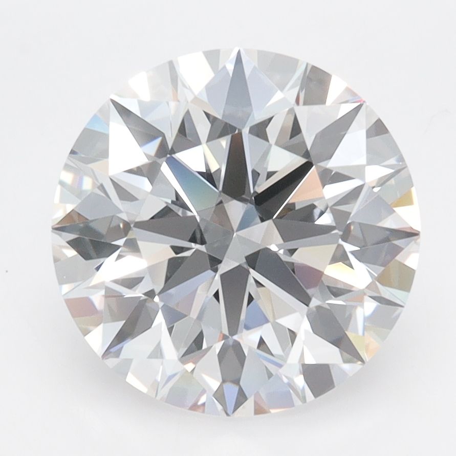 3.74ct Round D VVS1 Lab-Grown Diamond