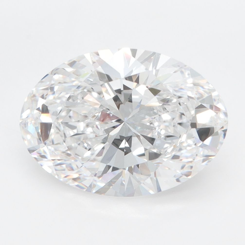 3.26ct Oval D IF Lab-Grown Diamond