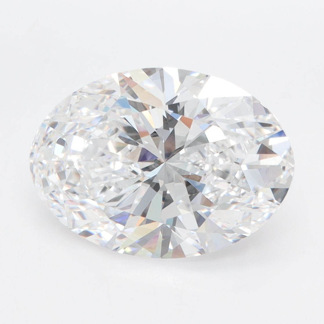 4.1ct Oval D VVS1 Lab-Grown Diamond