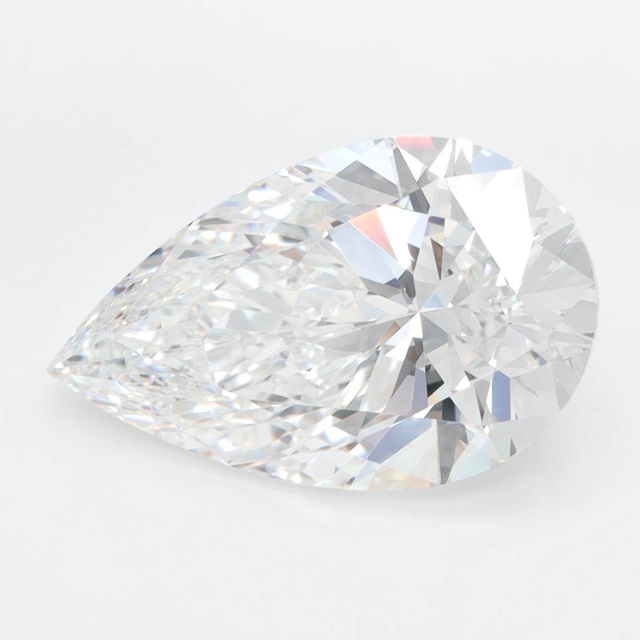 5.04ct Pear D IF Lab-Grown Diamond