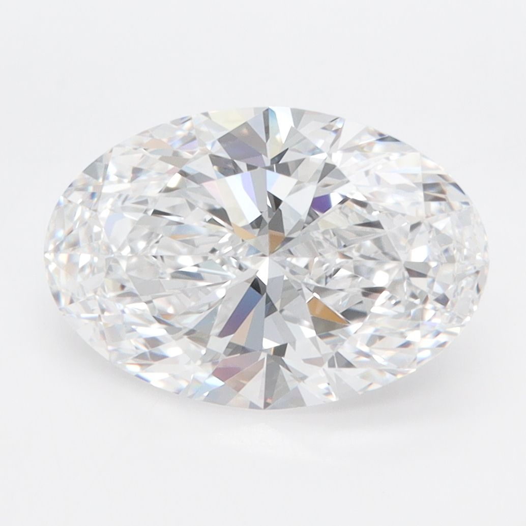 3.26ct Oval D IF Lab-Grown Diamond