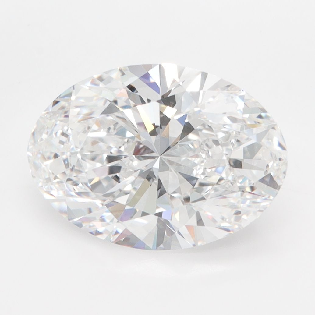 3.37ct Oval D IF Lab-Grown Diamond