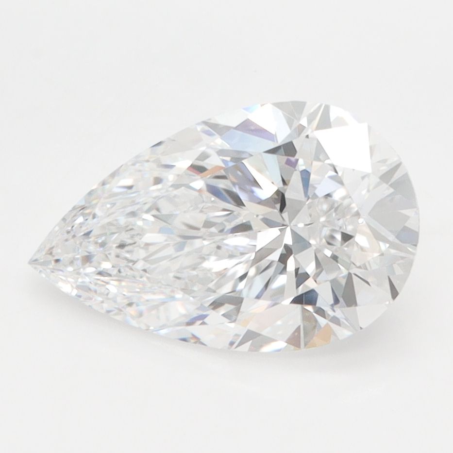 2.09ct Pear D IF Lab-Grown Diamond