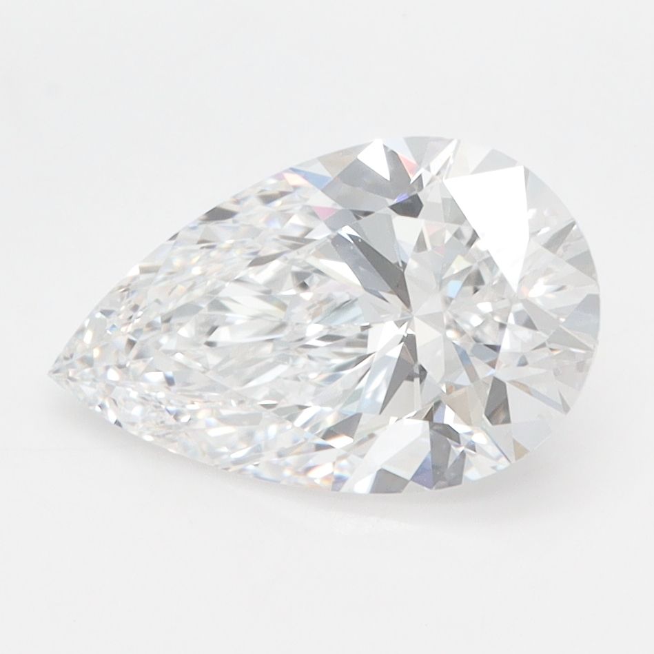 2.09ct Pear D IF Lab-Grown Diamond