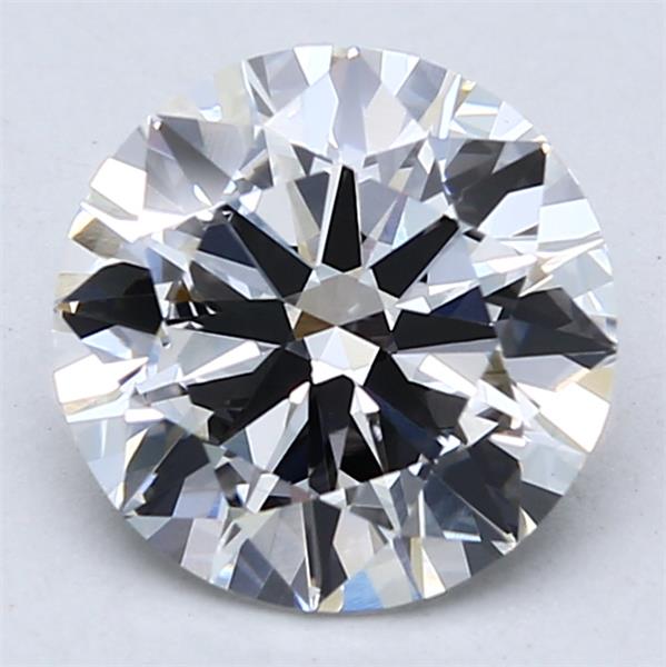 2.5ct Round F VS1 Lab-Grown Diamond