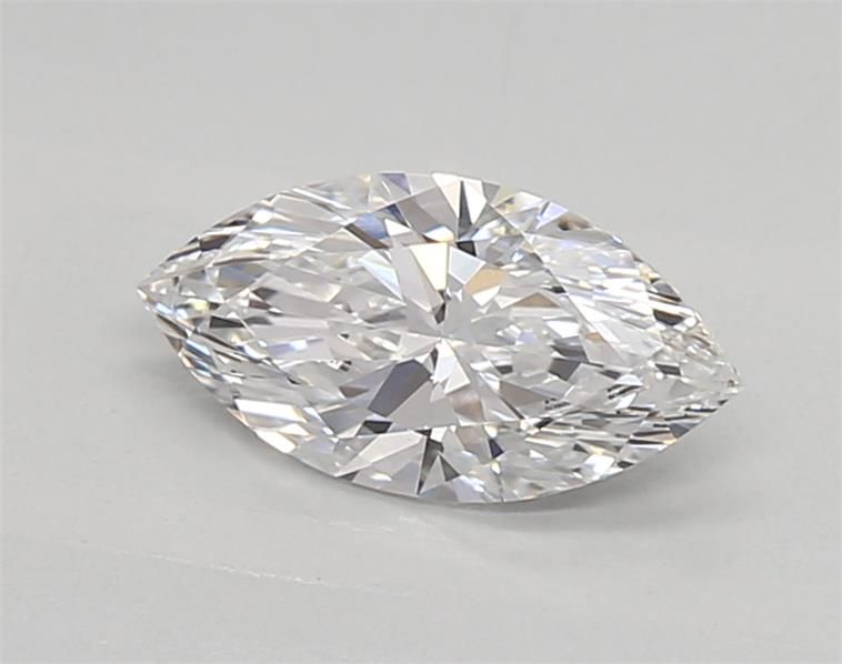 0.77ct Marquise D VVS2 Lab-Grown Diamond