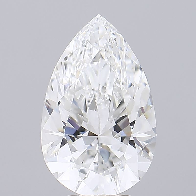 6.06ct Pear E VVS2 Lab-Grown Diamond