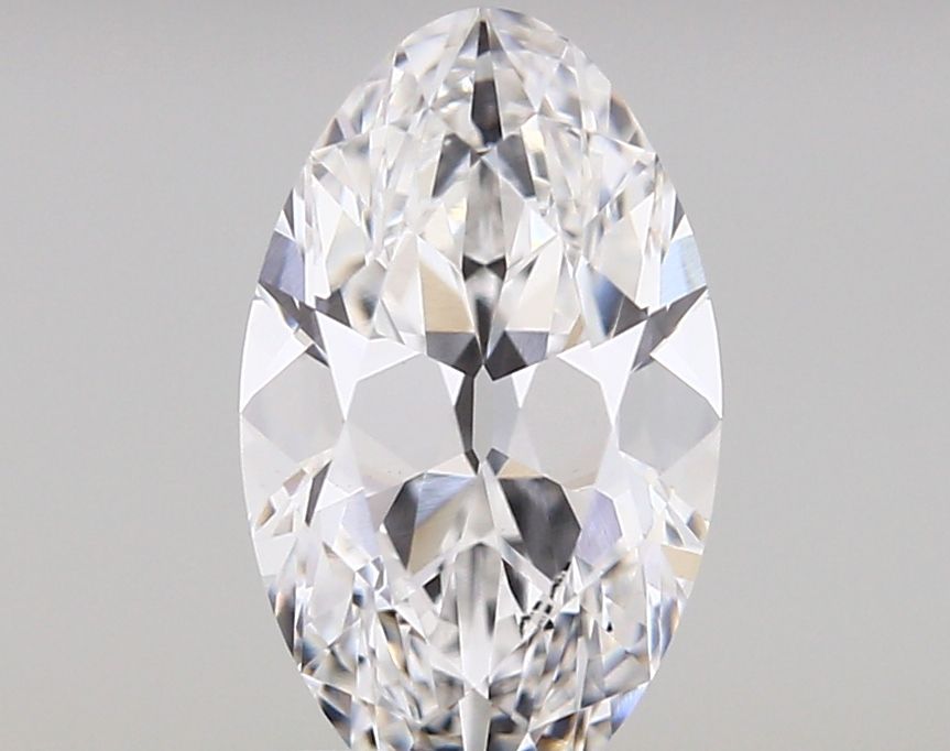1.89ct Moval D VVS2 Lab-Grown Diamond